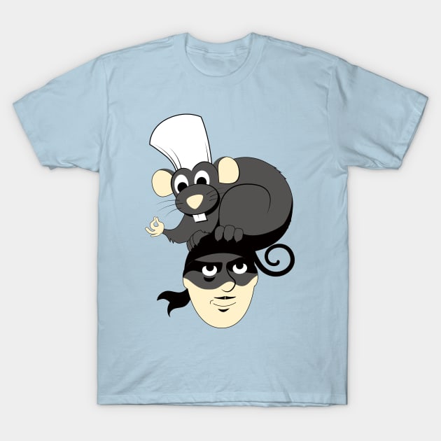 Ratatouille of Unusual Size T-Shirt by Grundy